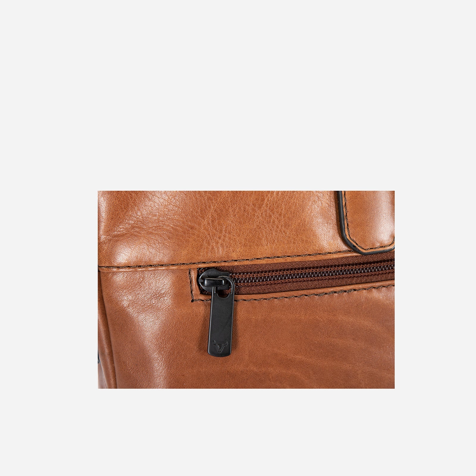 Brando Winchester 15" Slimline Leather Laptop Bag