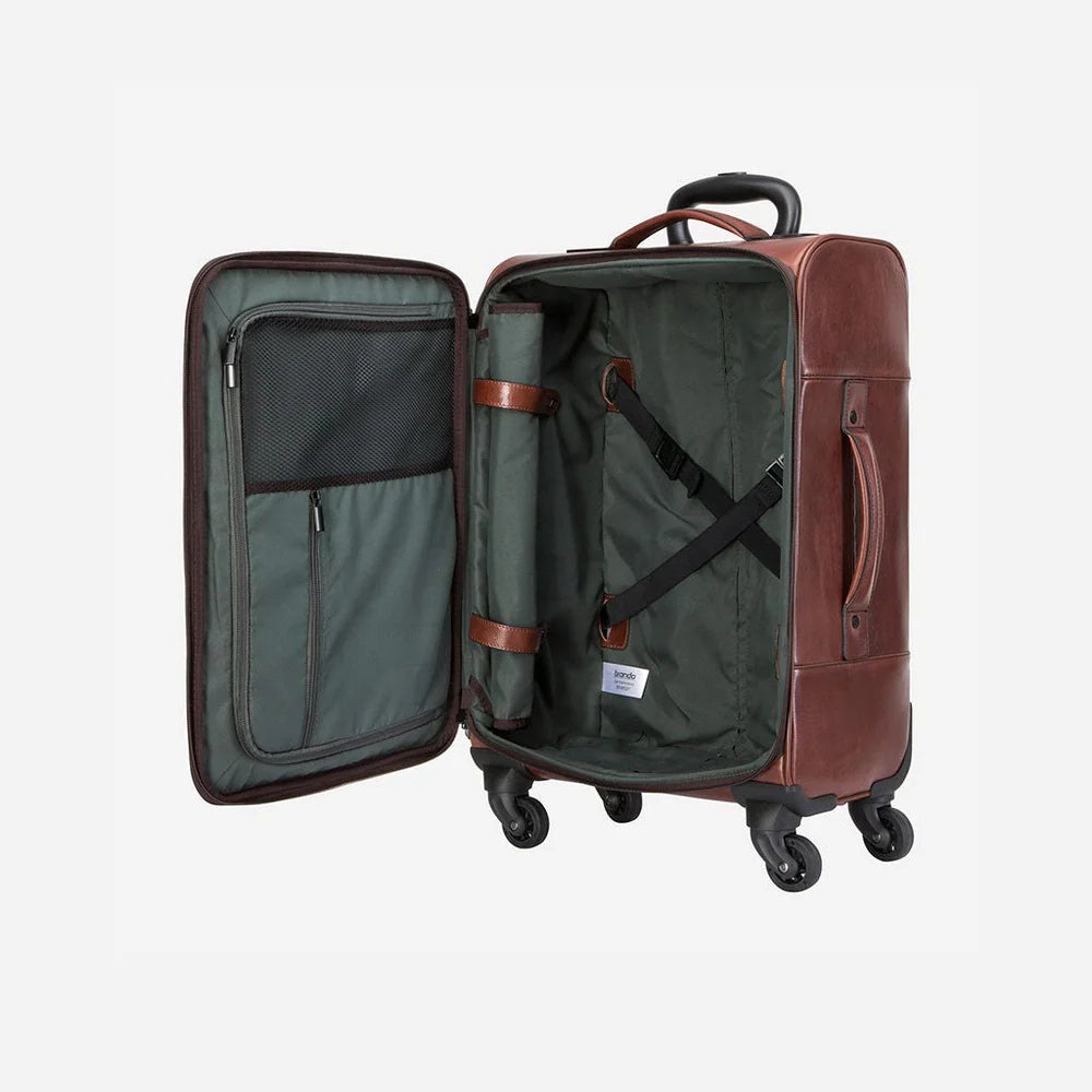 Brando Winchester Leather Cabin Trolley